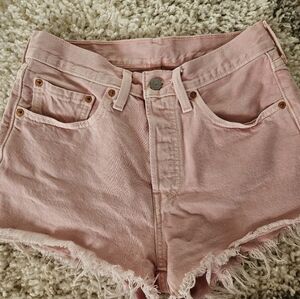 Signature by Levi Strauss Pink Jean Shorts